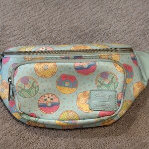 Disney Loungefly Donut Waist Bag - Mint, Pink, Yellow